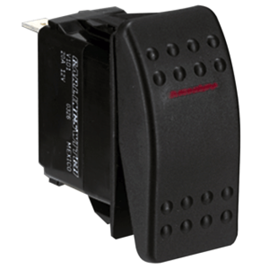 Paneltronics Switch Spst Black On/Off Rocker 001-675, 001-675, 602290100103