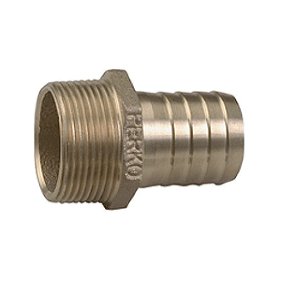 Perko 1-1/2" Pipe To Hose Adapter Straight Bronze 0076Dp8Plb Marine, 0076DP8PLB, 085226035111