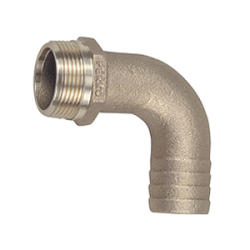 Perko 1" Pipe To Hose Adapter 90 Degree Bronze 0063Dp6Plb