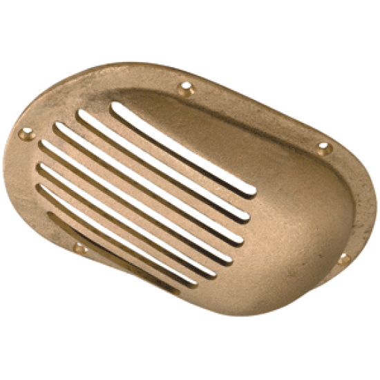 Perko 3-1/2" x 2-1/2" Scoop Strainer Bronze MADE IN THE USA, 0066DP1PLB, 085226337369