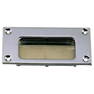 Perko Flush Pull - Cp Zinc 3-11/16 X 1-11/16 1110Dp0Chr Marine