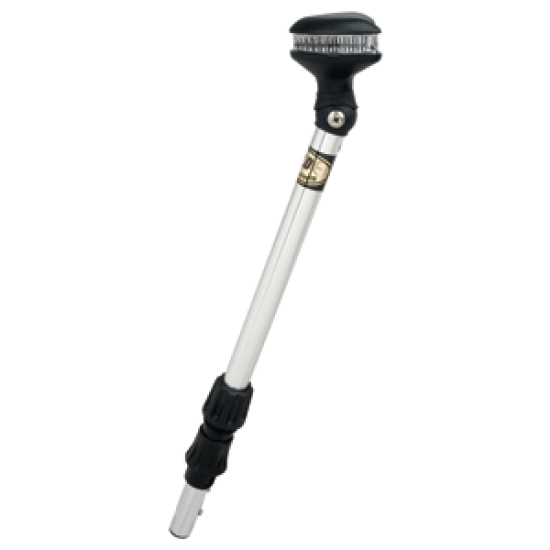 Perko Stealth Led 48 White All Round Pole Light Marine Stern, 1347DP6CHR, 085226771675