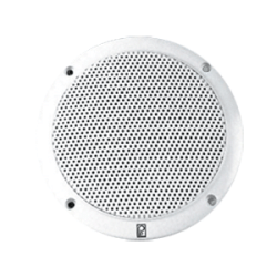 Poly-Planar Ma4056 (White) Round 80 Watts Per Pair Marine Speakers