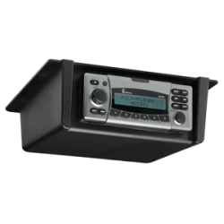 Poly-Planar Rm-10 Radio Mount Underdash/Overhead Black Rm-10