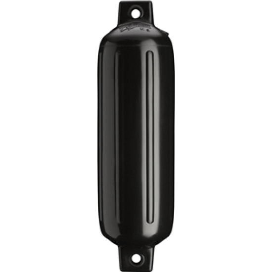 Polyform G-2 Twin Eye Fender 4.5 X 16 Black, G-2-BLACK, 743952003063