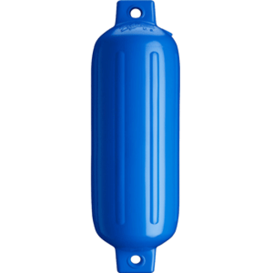 Polyform G-4 Twin Eye Fender 6.5" x 22" - Blue, G-4-BLUEWO, 743952003216