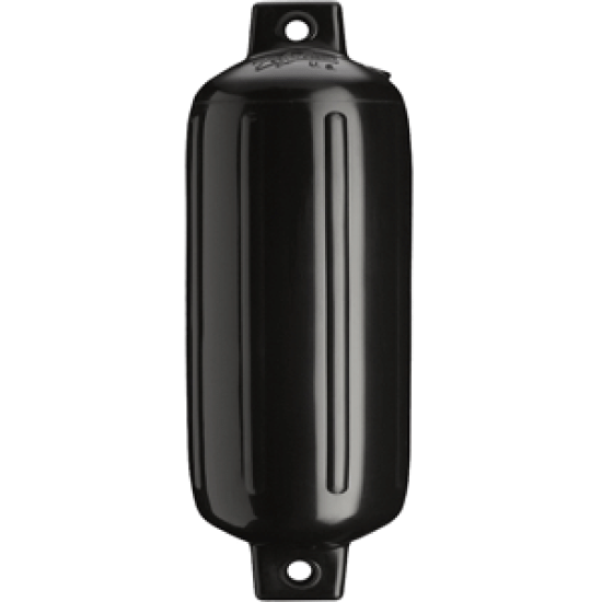 Polyform G-5 Twin Eye Fender 8.8" x 26.8" - Black, G-5-BLACKWO, 743952003285