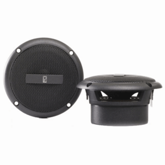 Polyplanar 3 Round Flush-Mount Compnent Speakers - (Pair) Gray, MA3013G, 731128000060