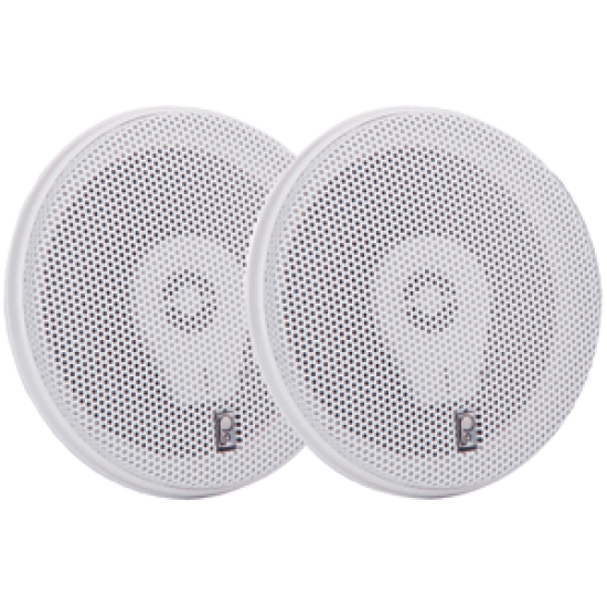 Polyplanar Ma8505W 5 Three-Way Titanium Series Speakers - White, MA8505W, 731128850504