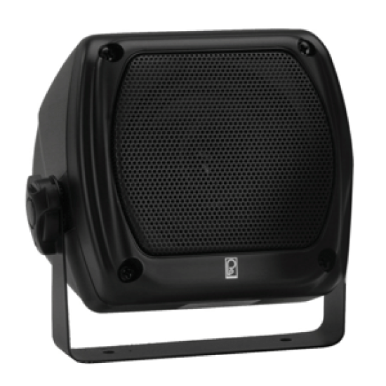 Polyplanar Subcompact Box Speaker - (Pair) Black, MA840B, 731128084015