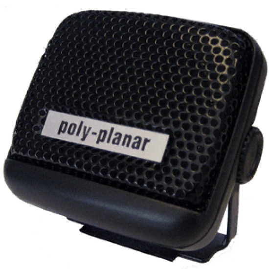 Polyplanar Vhf Extension Speaker - 8W Surface Mount -(Single) Black, MB21B, 731128002118