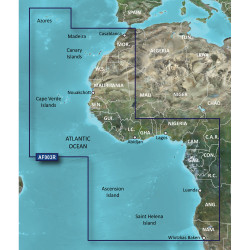 Garmin Bluechart  G2 - Hxaf003R - Western Africa - Microsd/Sd