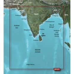 Garmin Bluechart  G2 - Hxaw003R - Indian Subcontinent - Microsd/Sd