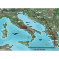 Garmin Bluechart  G2 Hxeu014R - Italy Adriatic Sea - Microsd/Sd