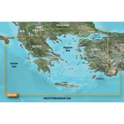 Garmin Bluechart  G2 Hxeu015R Aegean Sea & Sea Of Marmara - Microsd/Sd
