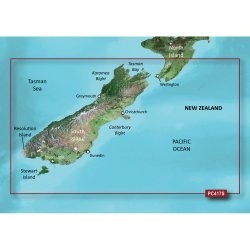Garmin Bluechart  G2 Vision  - Vpc417S - New Zealand South - Microsd/Sd