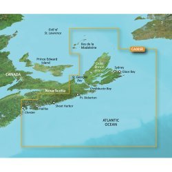 Garmin Bluechart  G2 Vision  - Vca005R - Halifax - Cape Breton -Microsd /Sd