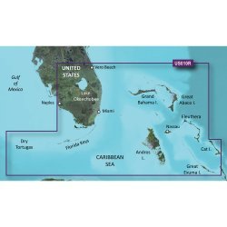 Garmin Bluechart  G2 Vision  - Vus010R - Southeast Florida - Microsd/Sd