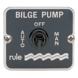 Rule 3 Way Panel Switch 12/24/32V Bilge Aerator Washdown Or Livewell Pump