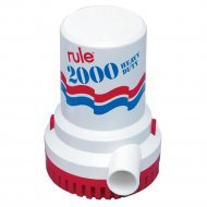 Rule 2000 Gph Non Automatic Bilge Pump W/ 6' Leads Ul