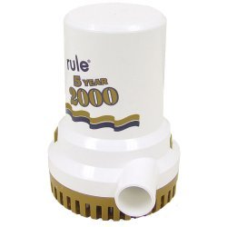 Rule 2000 Gph Gold Series Non  Automatic Bilge Pump