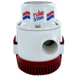 Rule 3700 Gph Non Automatic  Bilge Pump 1-1/2" Outlet 12V