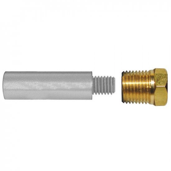 Tecnoseal E3 Pencil Zinc W/Brass Cap