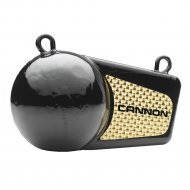 Cannon Downrigger Ball Weight W/ Fin 10 Lb(Pound) Flashing Lure Prism