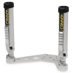 Cannon 1907024 Rod Holder Dual Axis Downrigger Mount Ratcheting Aluminum