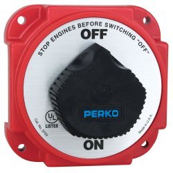 Perko Heavy Duty Battery Disconnect Switch Off - On 9703Dp Marine