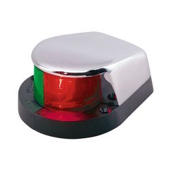 Perko 12V Bi-Color Bow Light Black Base Chrome Plated Top