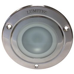 Lumitec Shadow Surface Mount Utility Light - White Light, Polished Stainless Steel Bezel