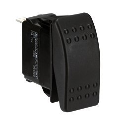 Paneltronics Switch Dpdt Black On/Off/On Waterproof Rocker 001-699