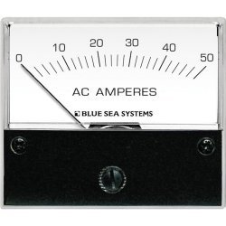 Blue Sea 9630 Ac Analog Ammeter  0-50 Amperes Ac