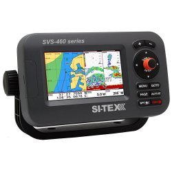 SI-TEX SVS-460CE Chartplotter - 4.3" Color Screen w/External GPS & Navionics+ Flexible Coverage