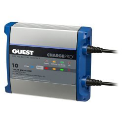 Guest On Board Marine Battery Charger 10A / 12V - 1 Bank - 120V Input