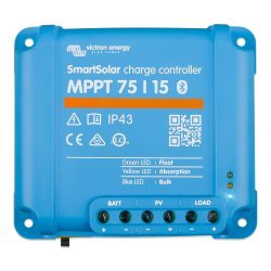 Victron SmartSolar MPPT Marine Battery Charge Controller - 75V - 15AMP