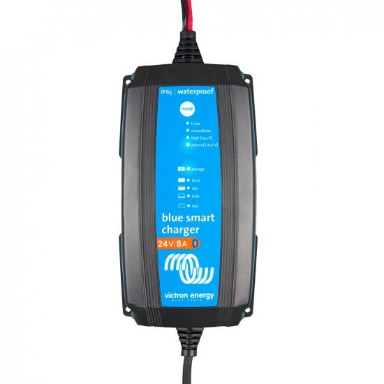Victron BlueSmart IP65 On Board Marine Battery Charger - 24 VDC - 8AMP