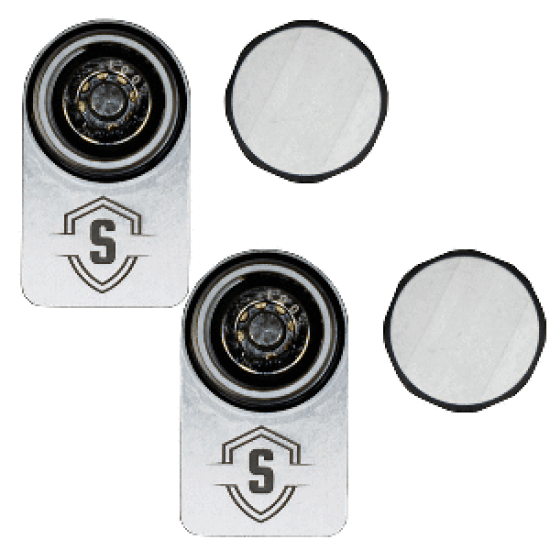 Secure Outdoors Elite Lock - Dual - Universal - Silver