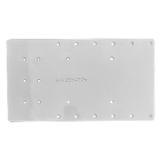 Sea Brackets 18" Straight Trolling Motor Plate f/Minn Kota"s Quest