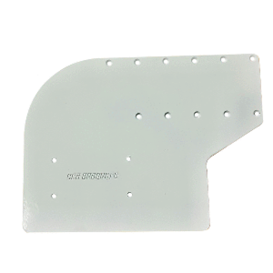 Sea Brackets Small Offset Trolling Motor Plate f/Garmin"s Kraken