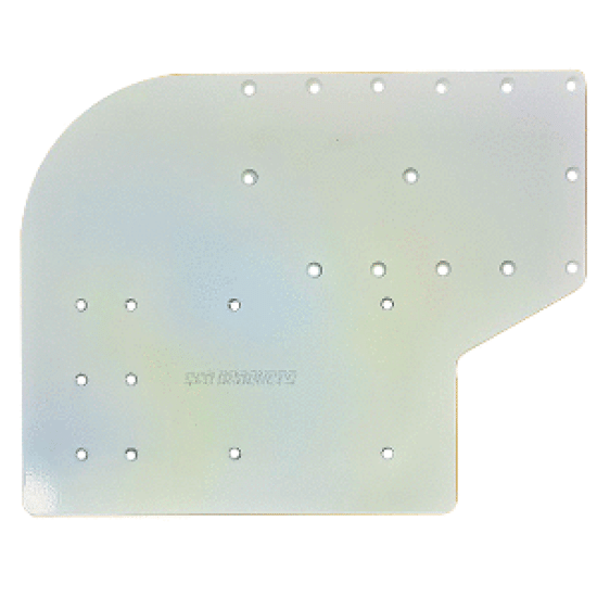 Sea Brackets Large Offset Trolling Motor Plate f/Minn Kota"s Quest
