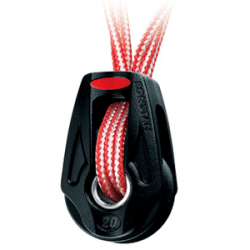 Ronstan Series 20 Ball Bearing Orbit Block Single Dyneema Lashing Becket Option