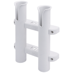 SeaDog Two Pole Side Mount Rod Storage Rack White