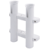 SeaDog Two Pole Side Mount Rod Storage Rack White