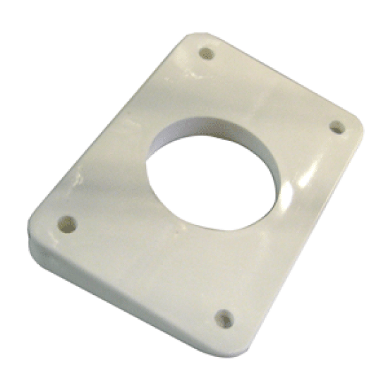 Rupp 10 Degree Top Gun Mounting Wedge White Sold Individually