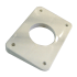 Rupp 10 Degree Top Gun Mounting Wedge White Sold Individually