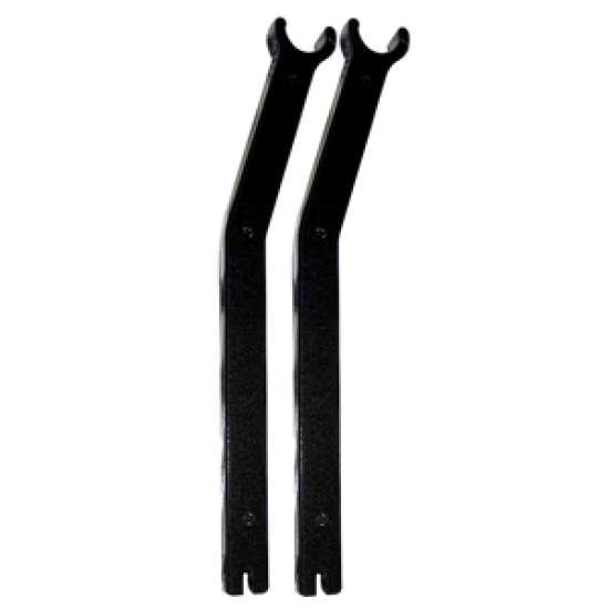 Rupp Outrigger Supports W/2" Offset Pair