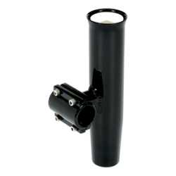 Lee's ClampOn Rod Holder Black Aluminum Horizontal Mount Fits 1.660" O.D. Pipe