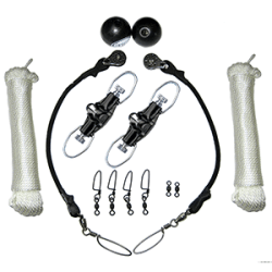 Rupp Top Gun Single Rigging Kit w/NokOuts f/Riggers Up To 20'
